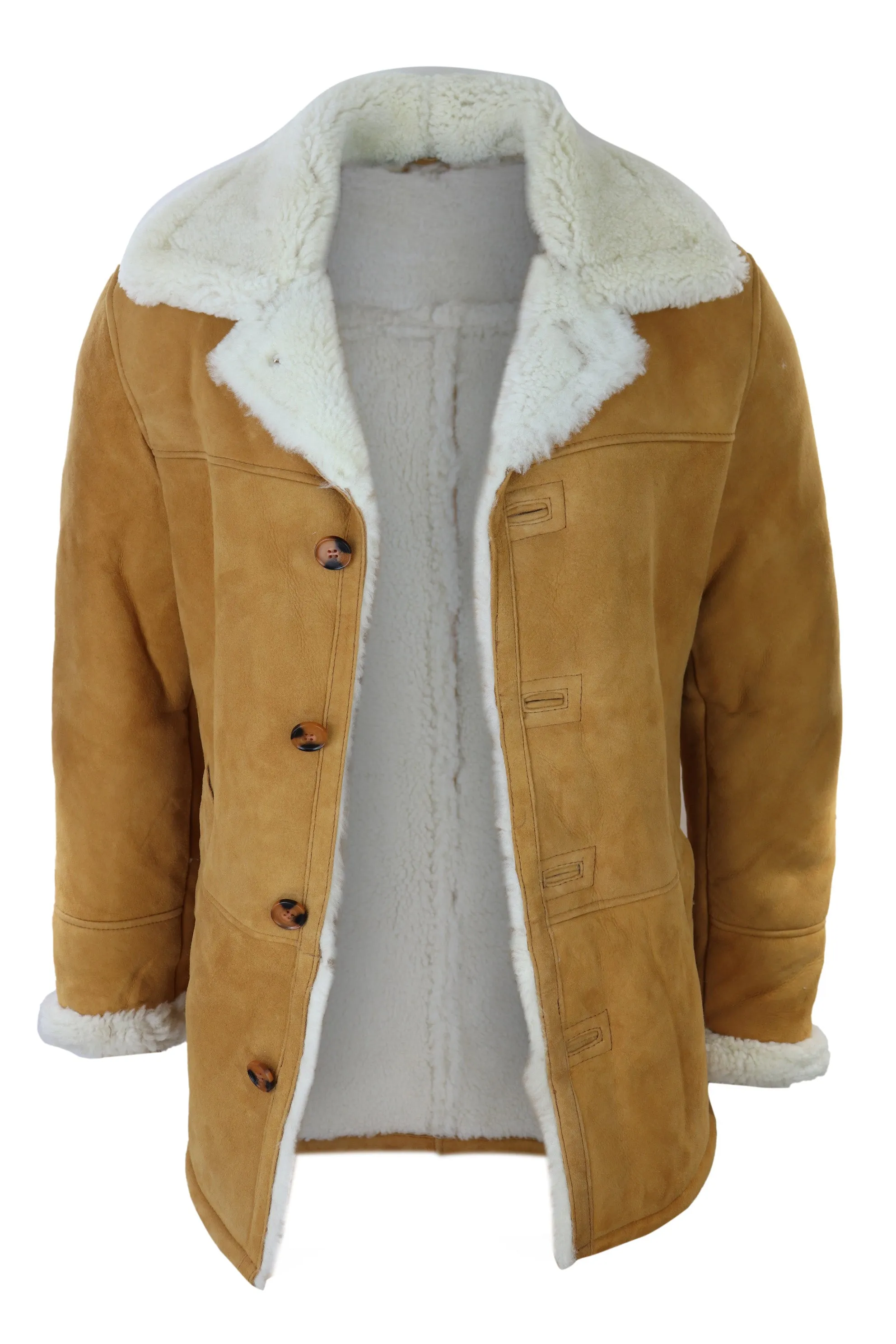3/4 Sheepskin Coat Jacket