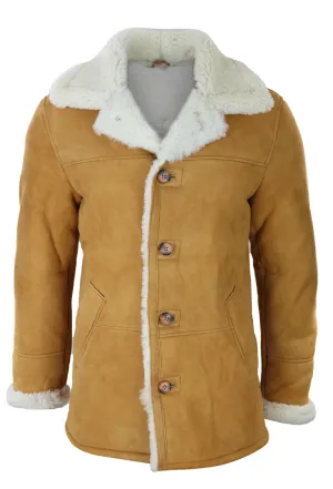 3/4 Sheepskin Coat Jacket
