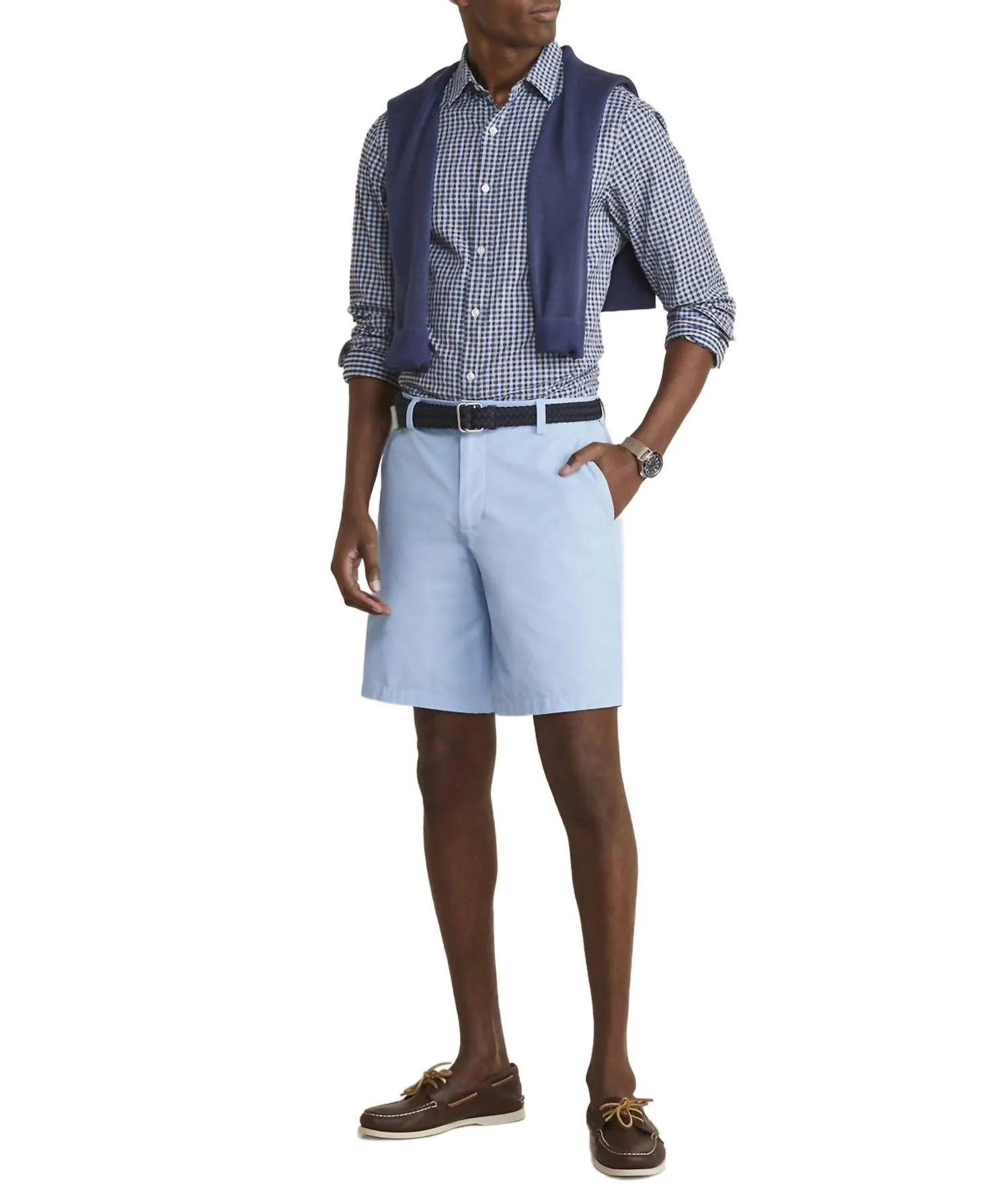9" On The Go Short In Jake Blue