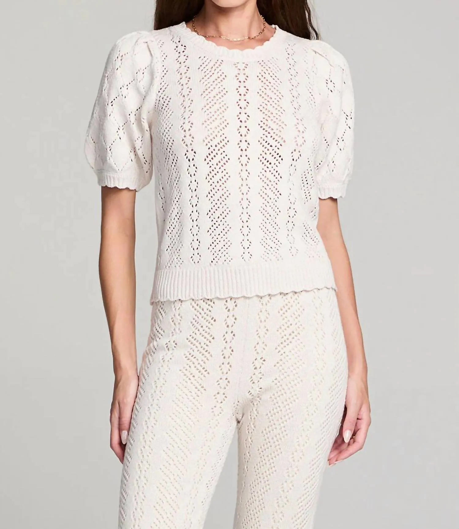 Adara Sweater In Cream