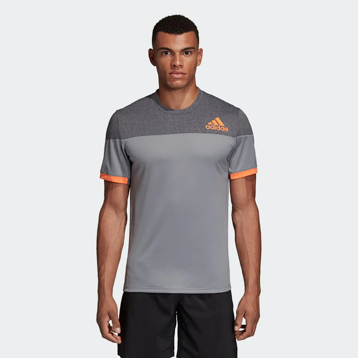 Adidas Color BL Performance Crew Neck Tee  