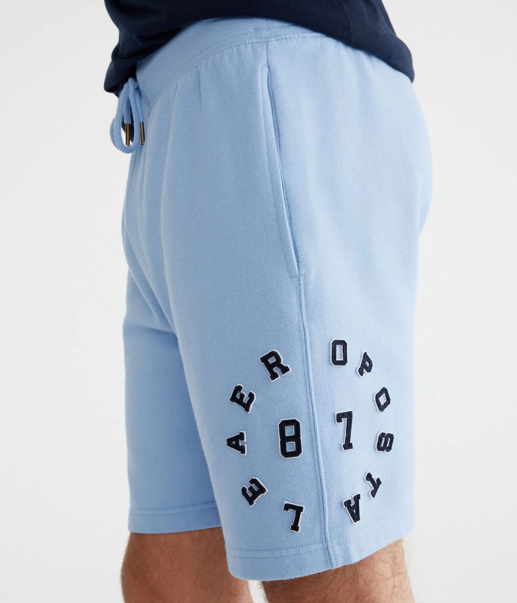 Aeropostale 87 Heritage Fleece Shorts 7"