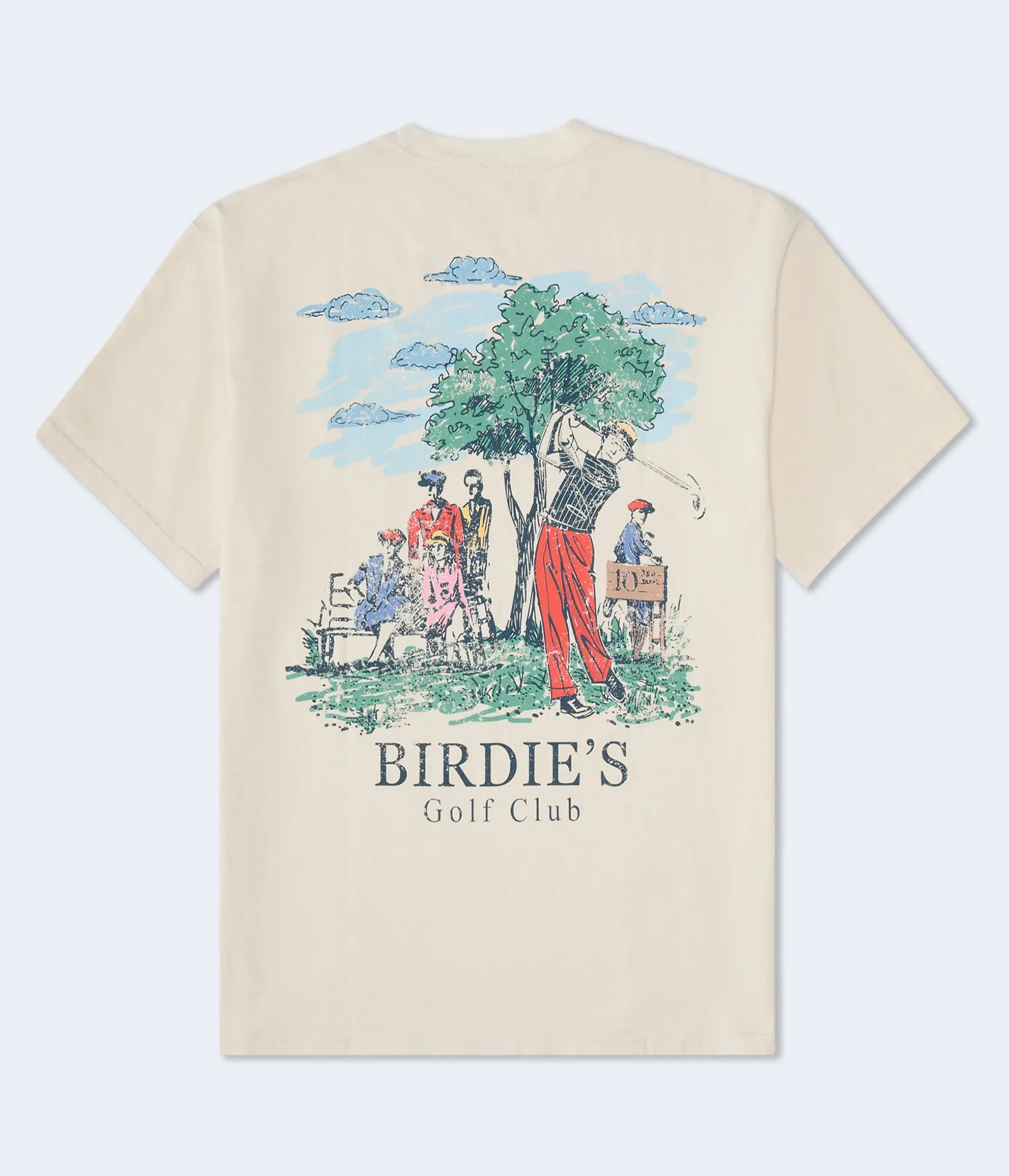 Aeropostale Birdie's Golf Club Graphic Tee