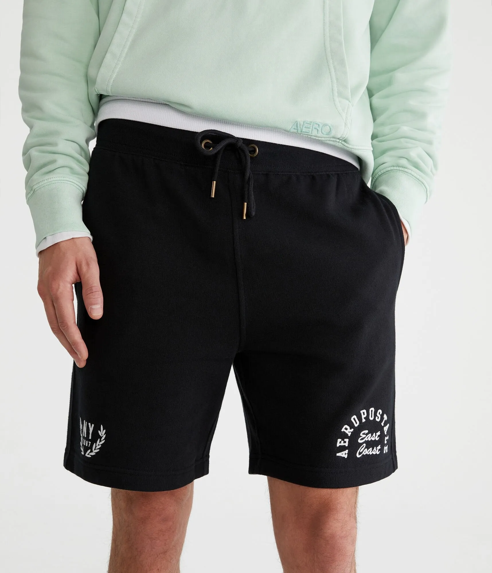 Aeropostale East Coast Heritage Fleece Shorts 7"
