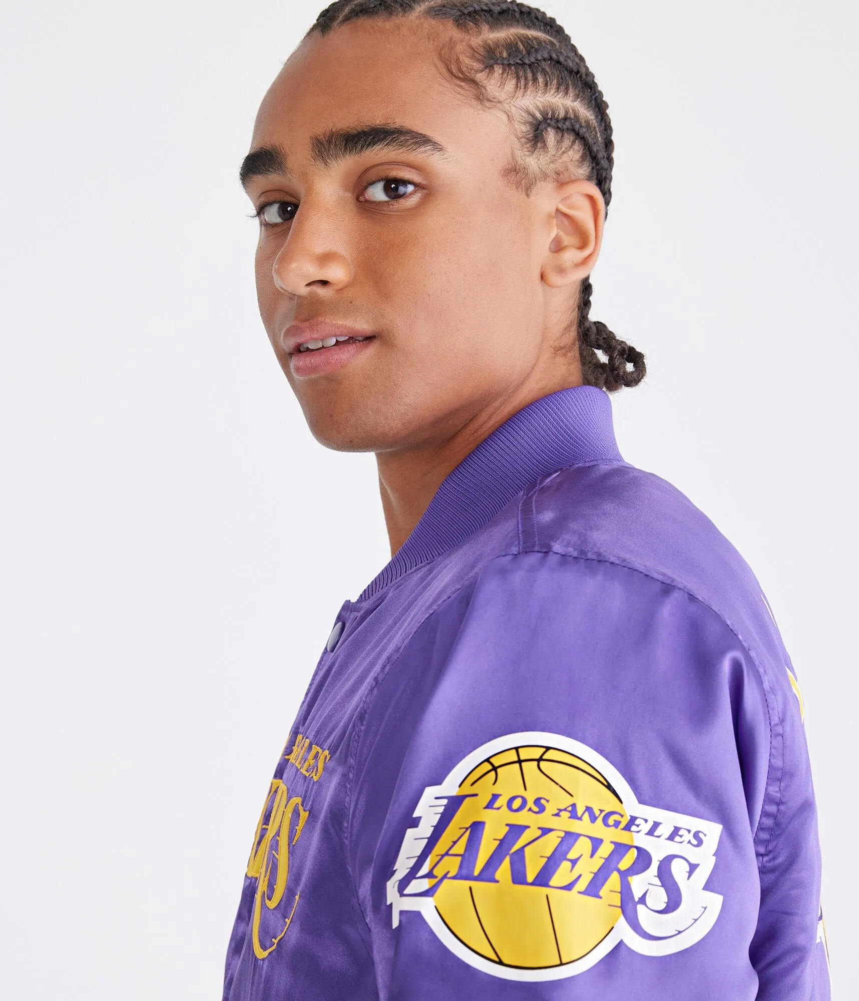 Aeropostale Los Angeles Lakers Bomber Jacket