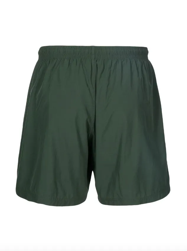 Alexander McQueen embroidered-logo swim shorts
