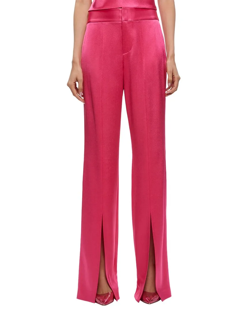 alice   olivia Jody High Waist Slit Pant