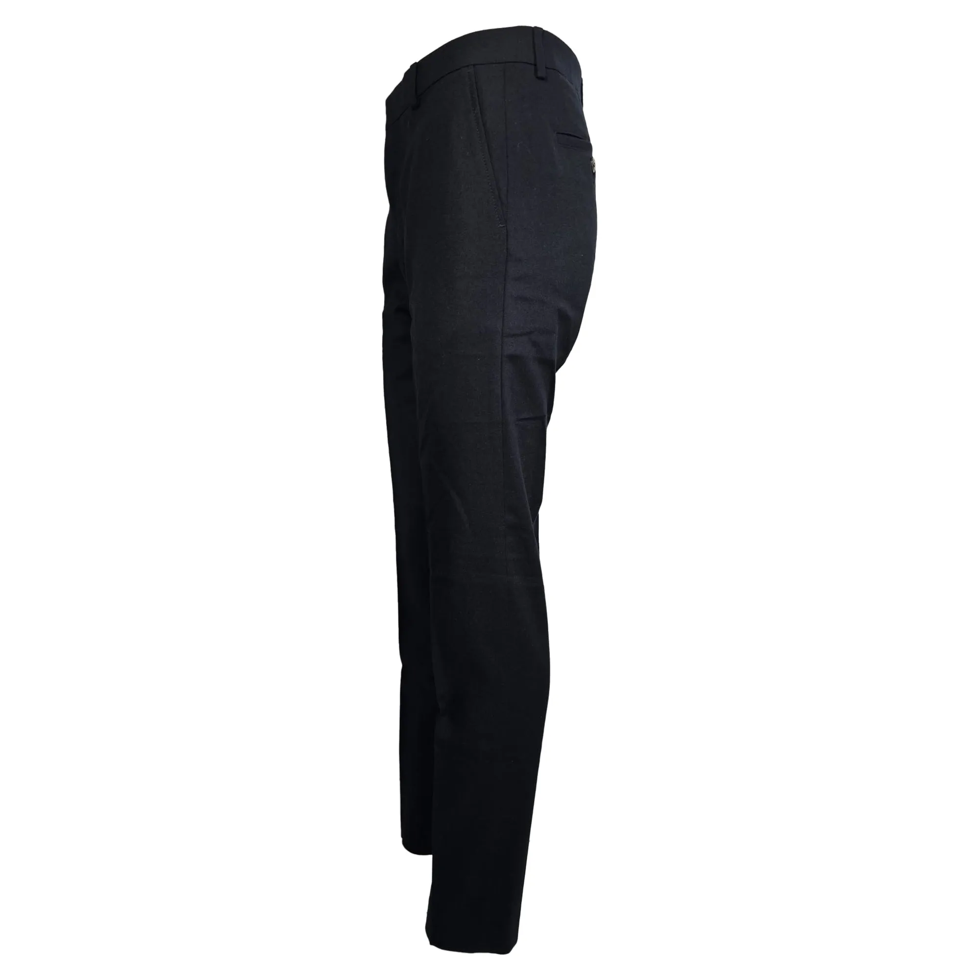 Ami Slim-Fit Trousers in Navy Blue Wool