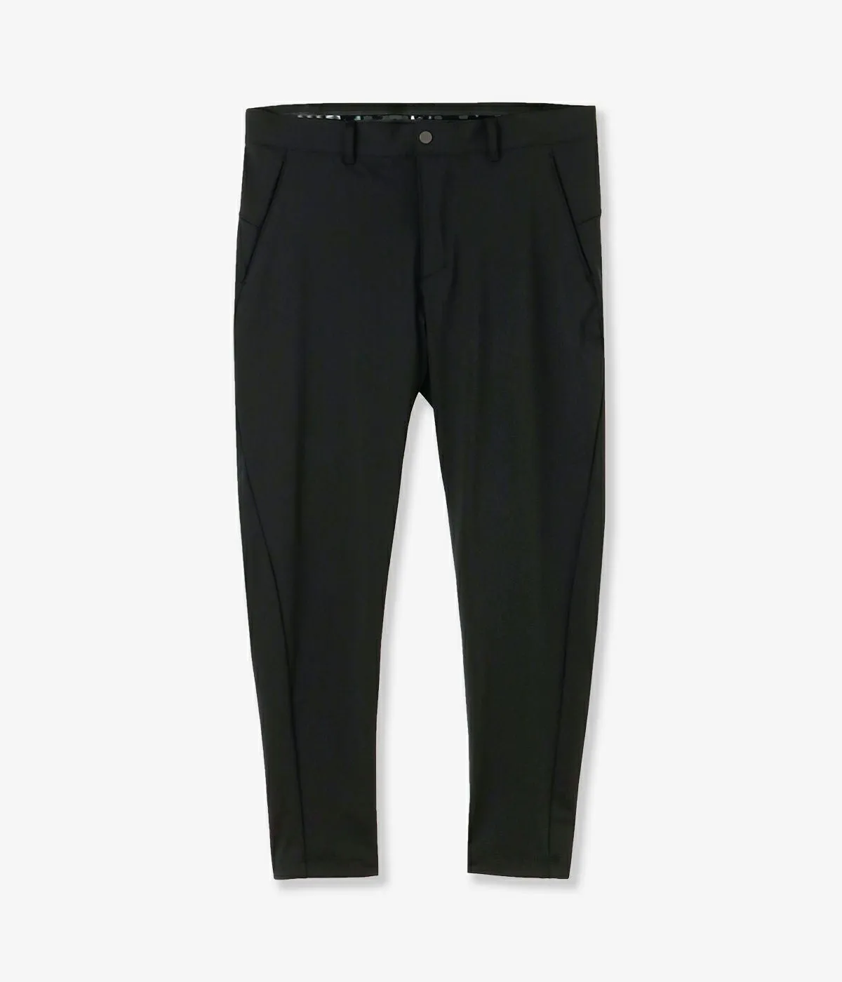 ANKLE SLIM PANTS BLACK WM