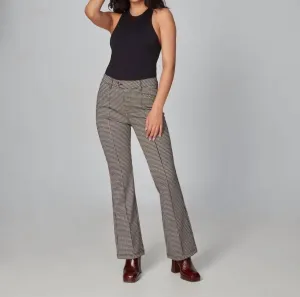 Azure High Rise Athleisure In Brown