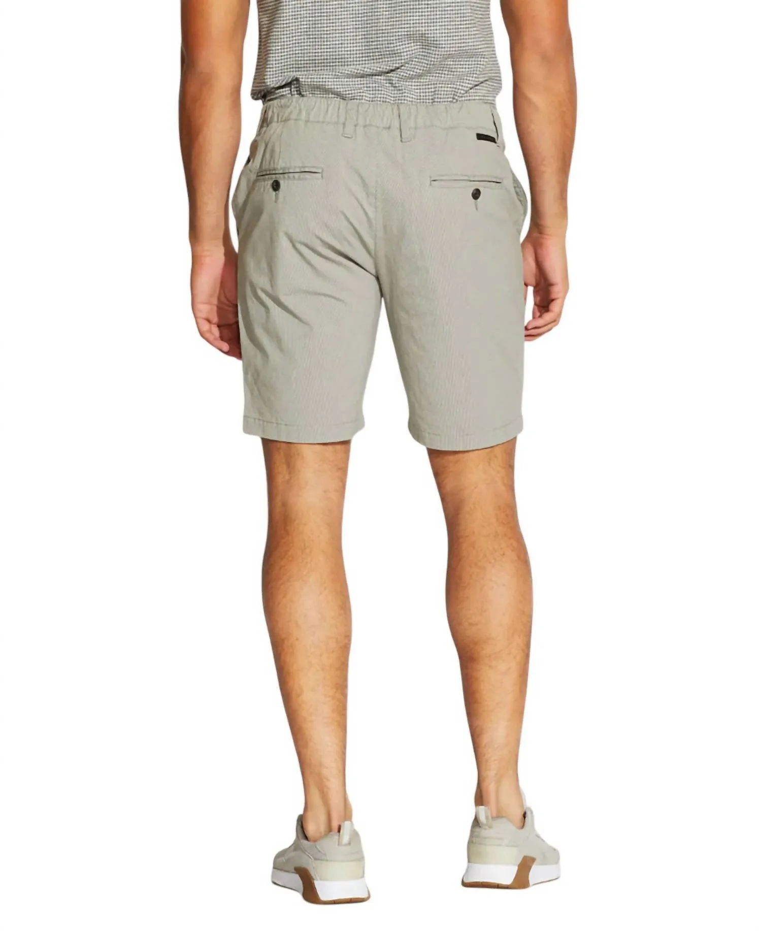 Badgley Knit Shorts In Dark Gray