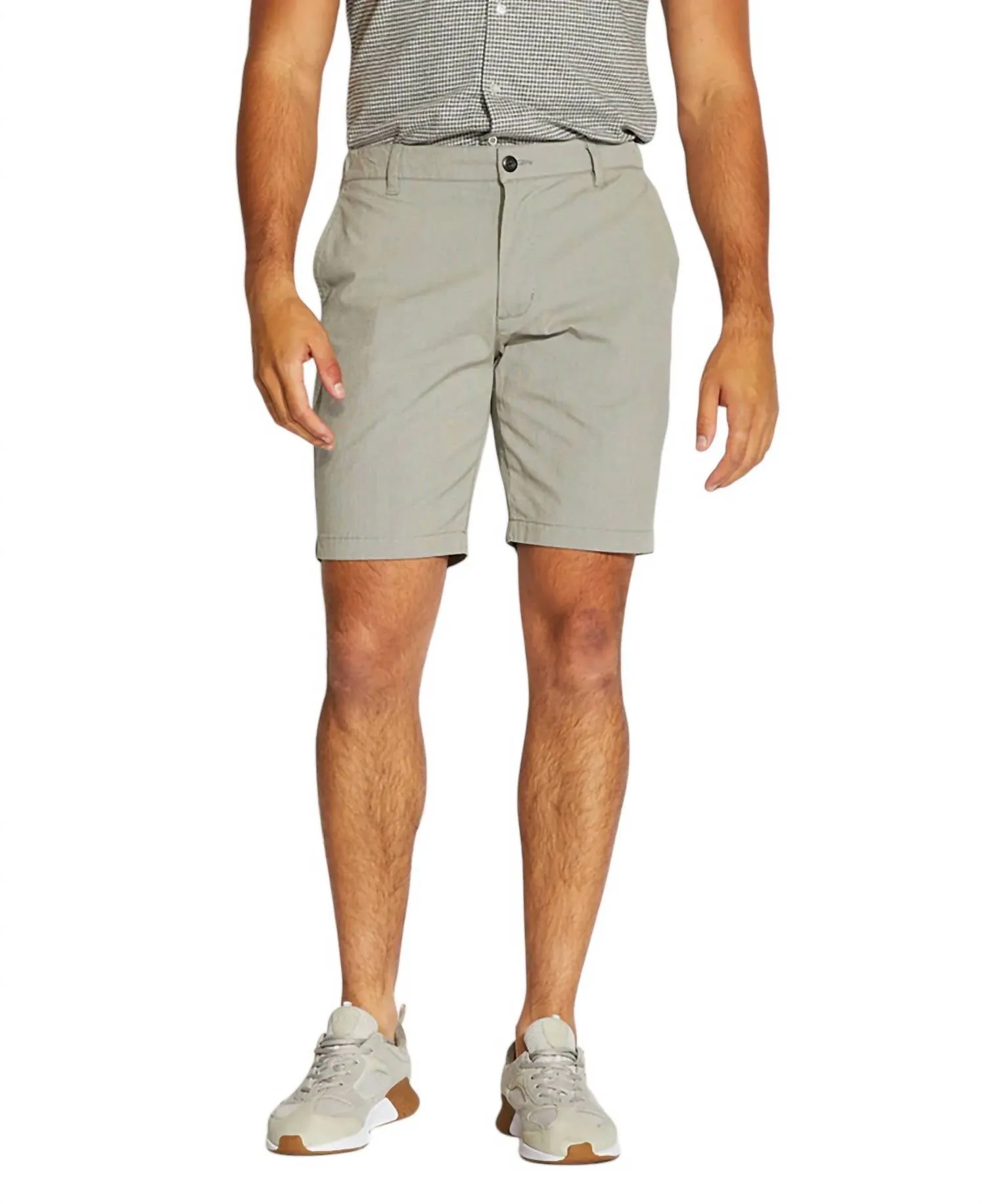Badgley Knit Shorts In Dark Gray