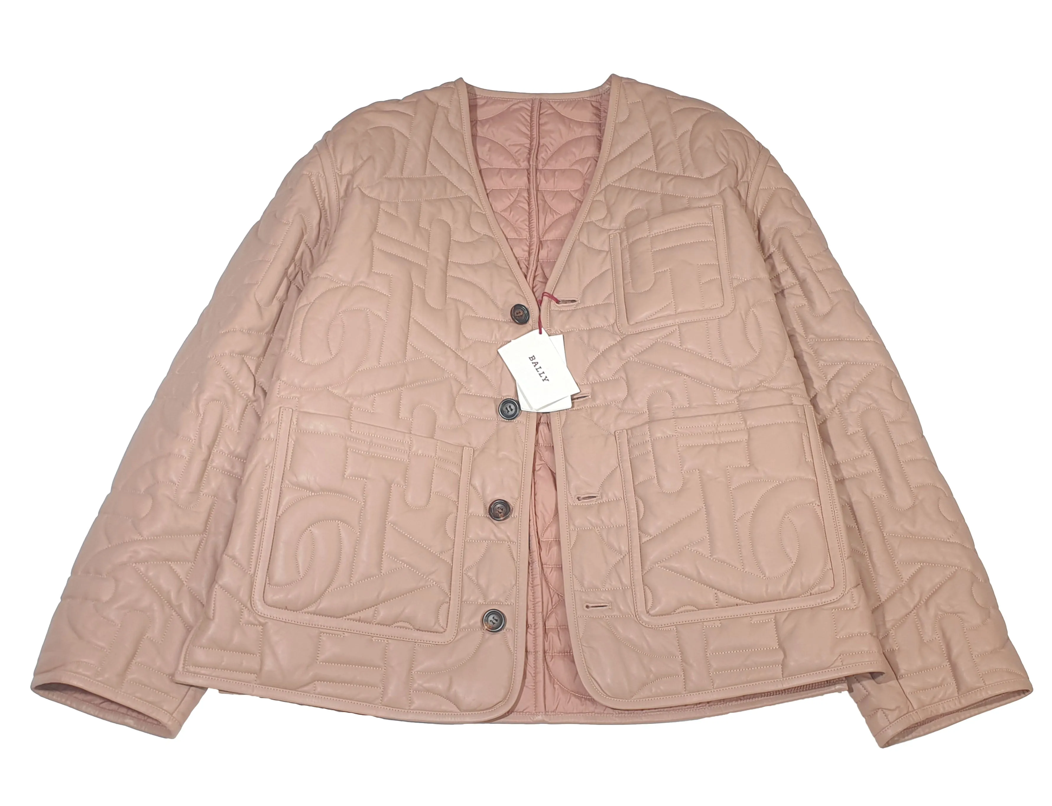 Bally 6300938 Flor Lamb Leather Jacket