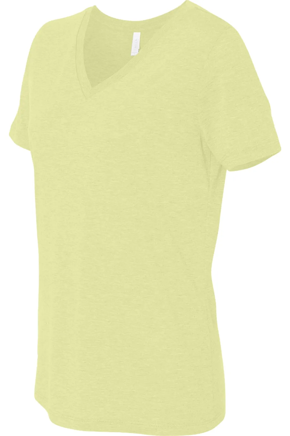 BELLA   CANVAS Women´s Relaxed Triblend Short Sleeve V-Neck Tee