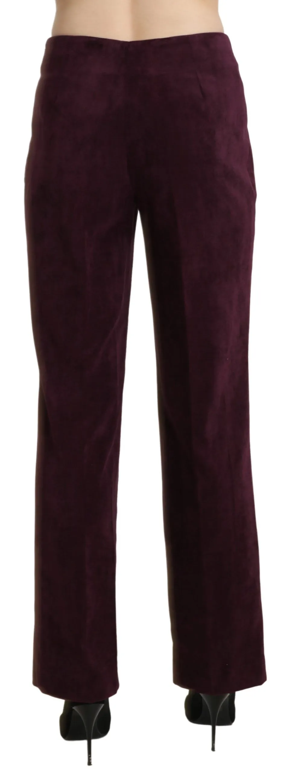 BENCIVENGA Elegant High Waist Straight  Women's Pants