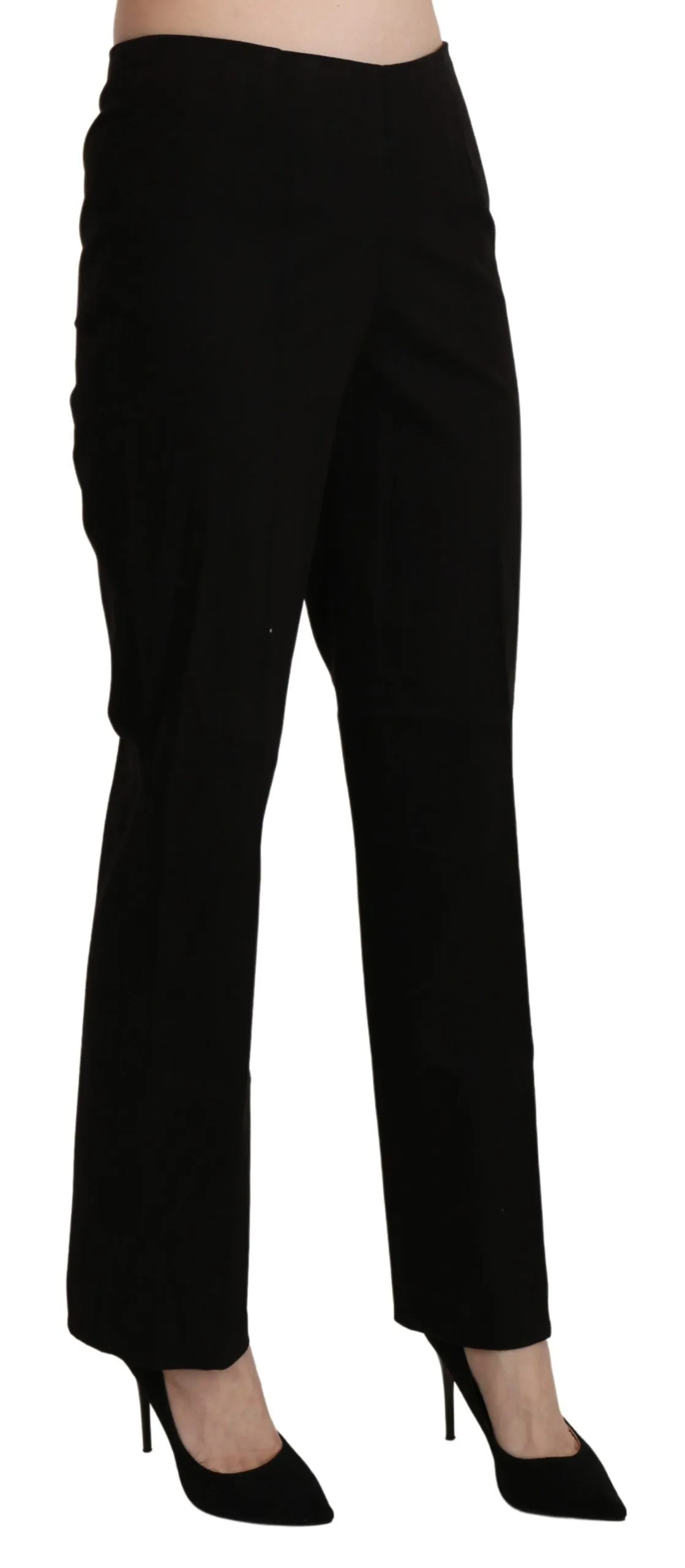 BENCIVENGA Elegant High Waist Straight  Women's Pants
