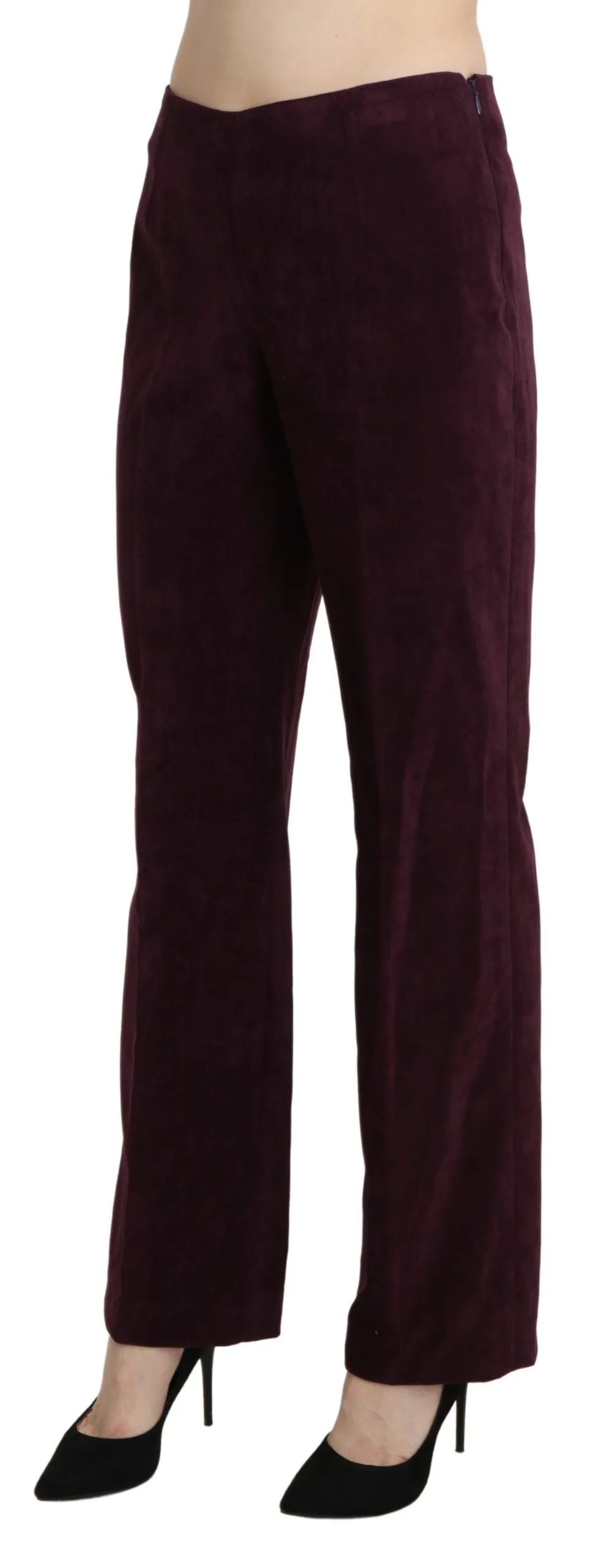 BENCIVENGA Elegant High Waist Straight  Women's Pants