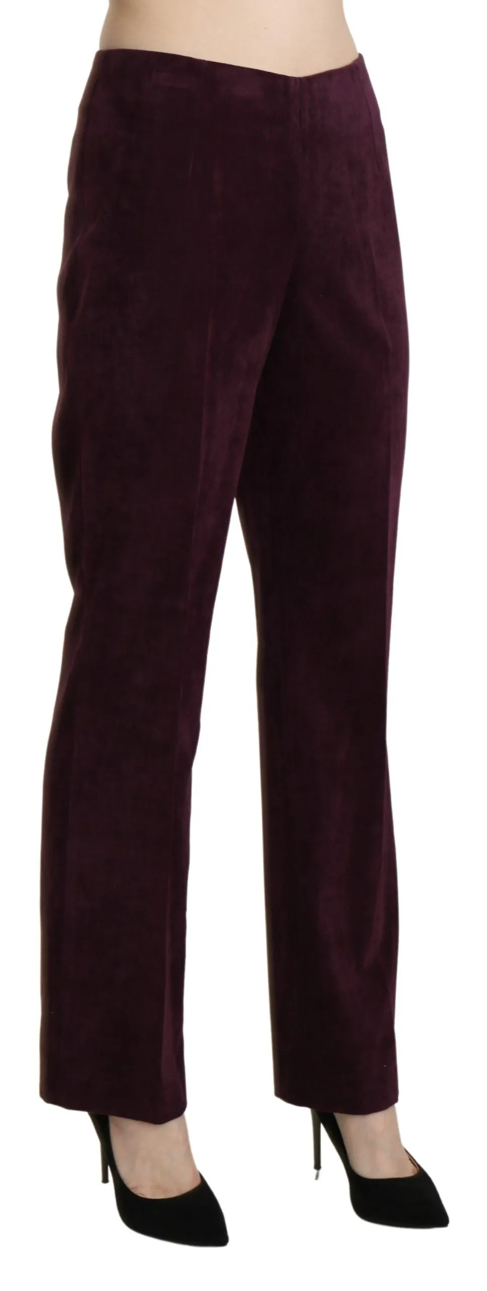 BENCIVENGA Elegant High Waist Straight  Women's Pants