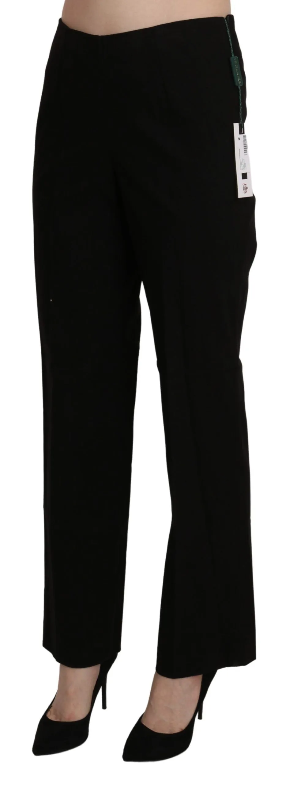 BENCIVENGA Elegant High Waist Straight  Women's Pants