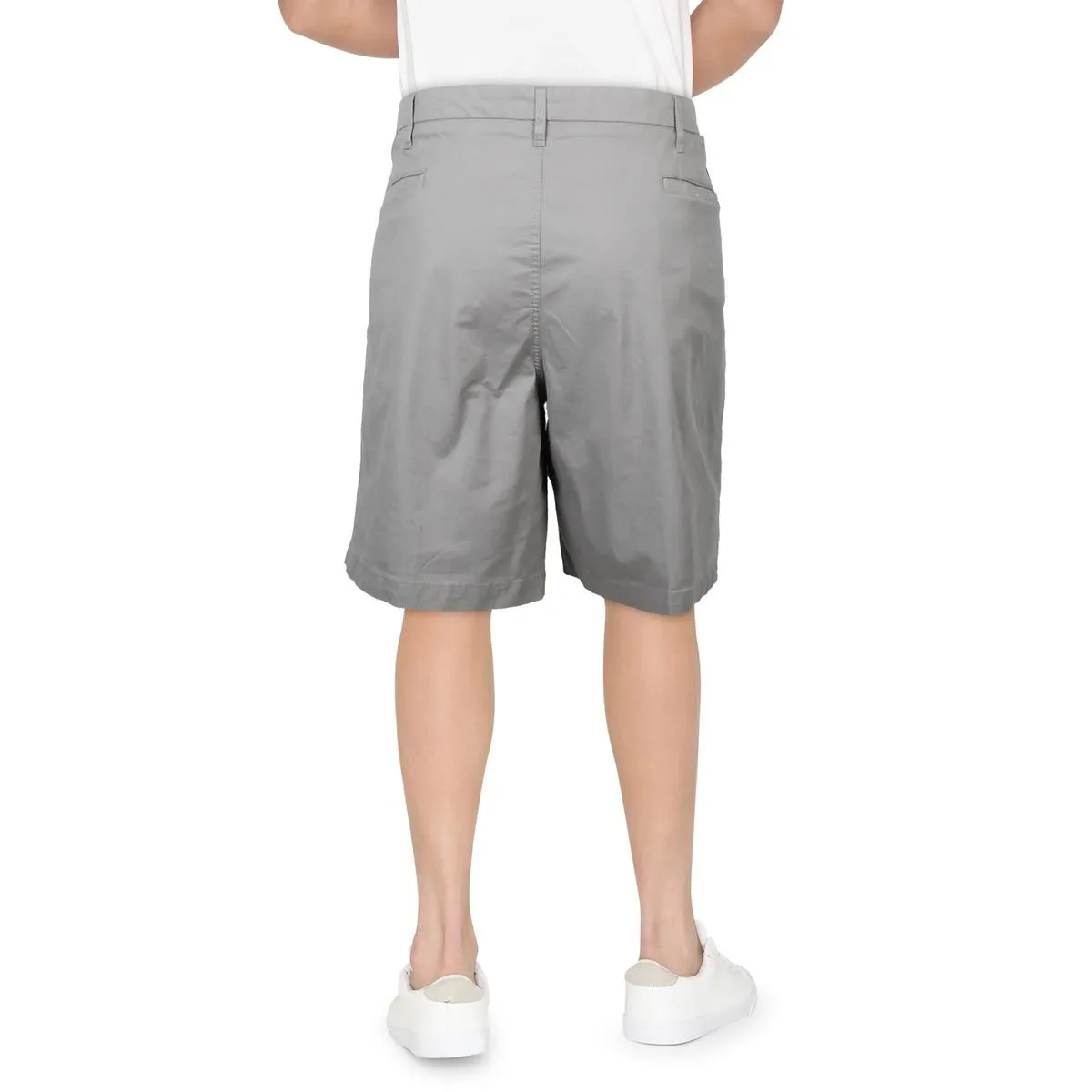 Big & Tall Mens Chino Cotton Bermuda Shorts