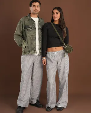 Black Boxer Pants