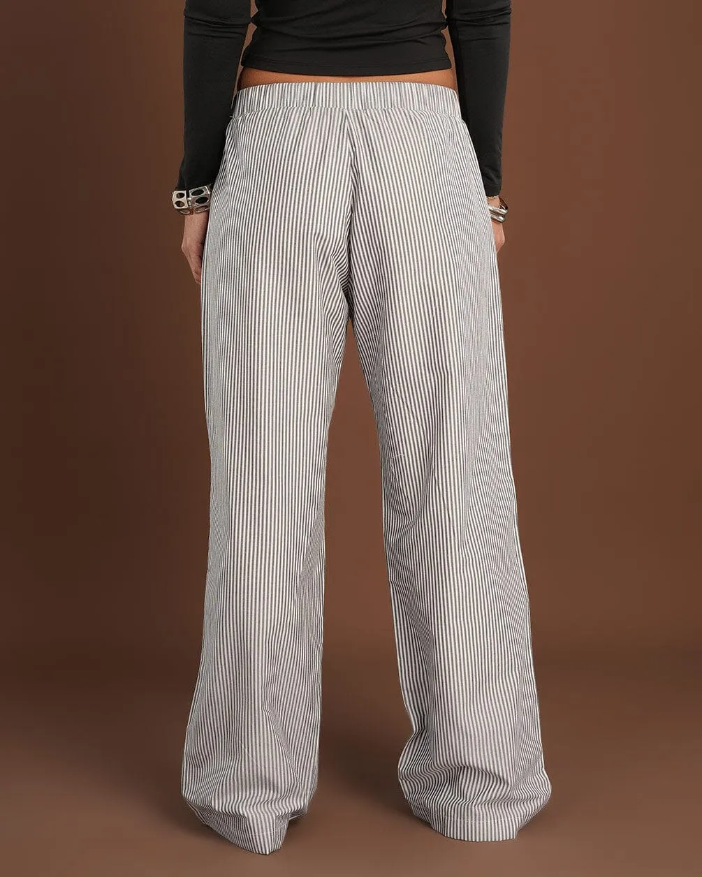 Black Boxer Pants