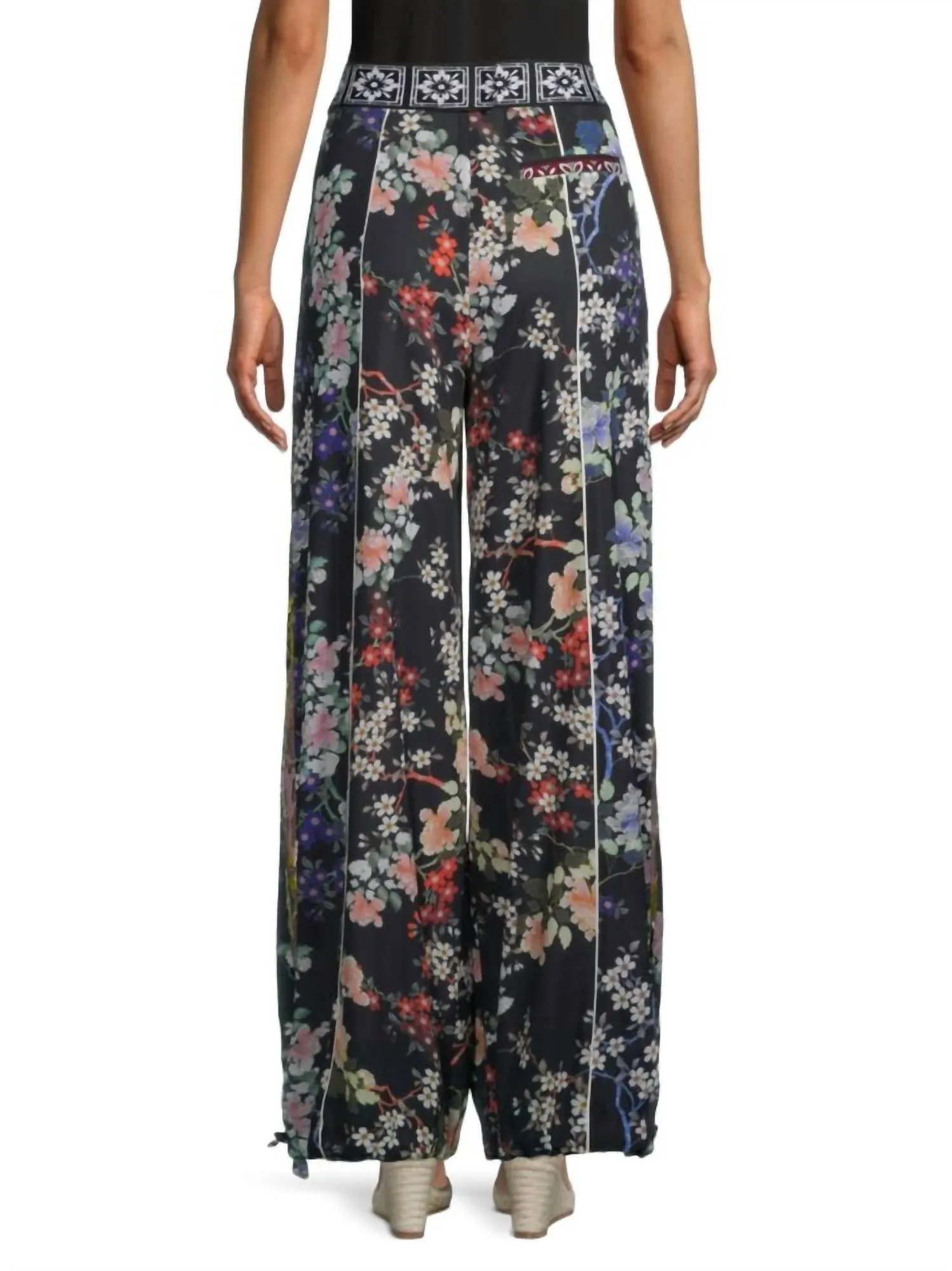 Blossom Palazzo Pants In Floral