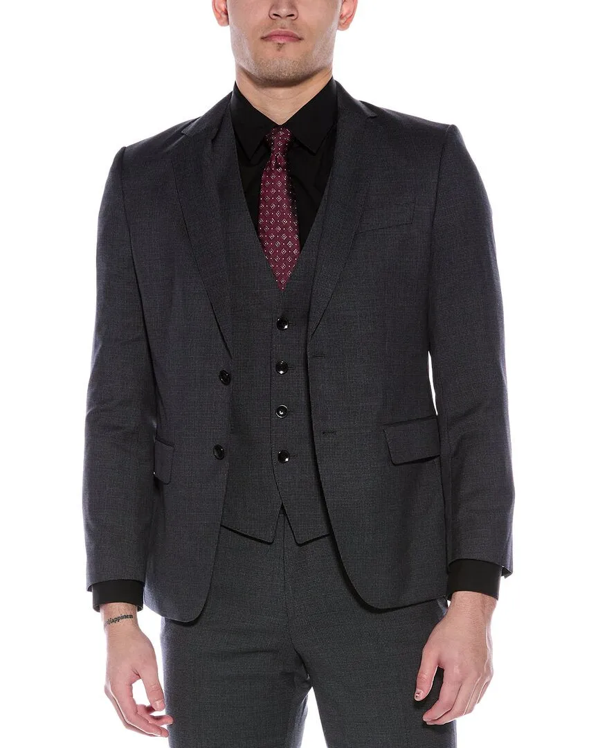 BOSS Hugo Boss 3pc Slim Fit Wool Suit