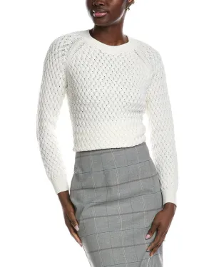 BOSS Hugo Boss Fino Basketweave Knit Sweater