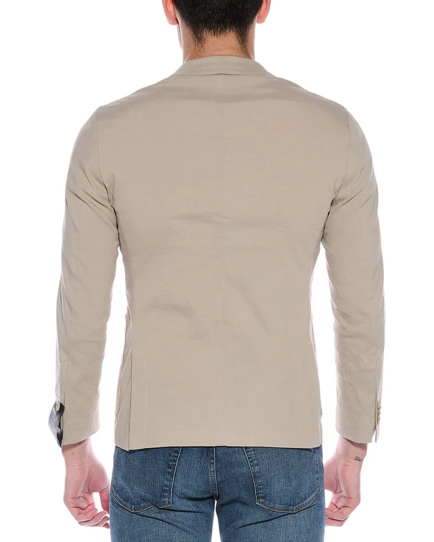 BOSS Hugo Boss Slim Fit Linen-Blend Blazer