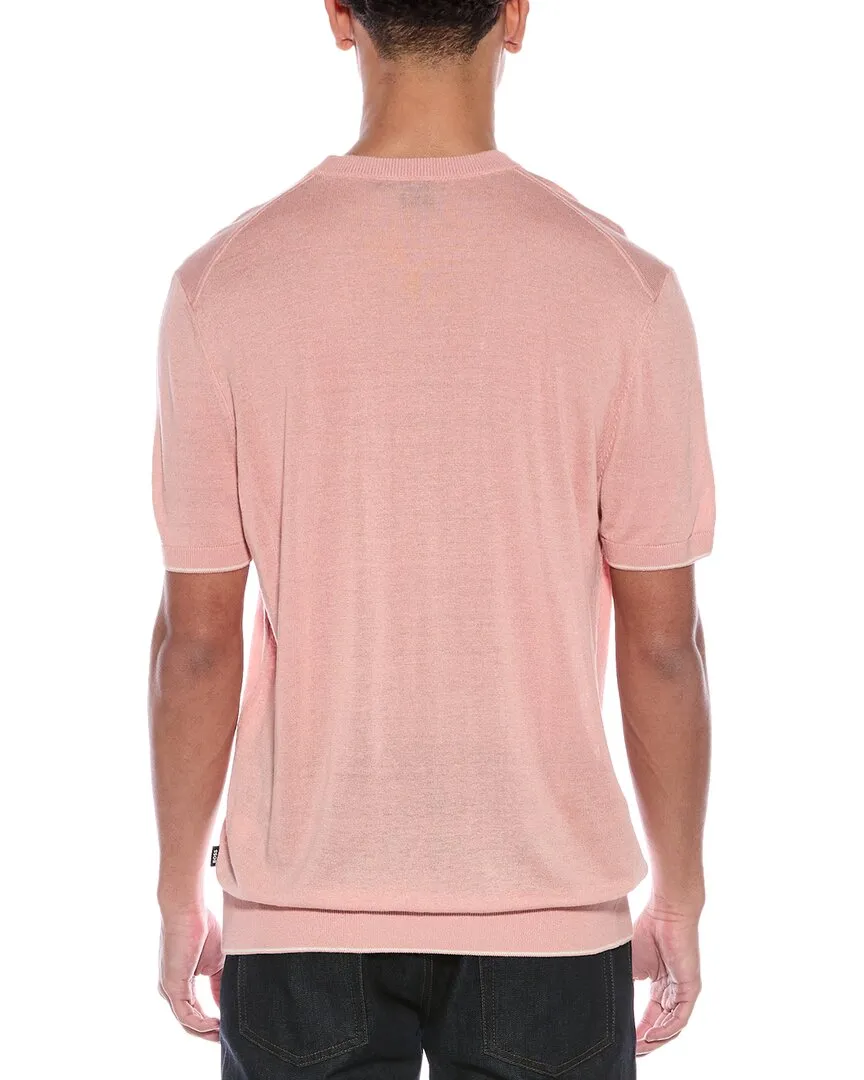 BOSS Hugo Boss Tramonte Linen-Blend T-Shirt