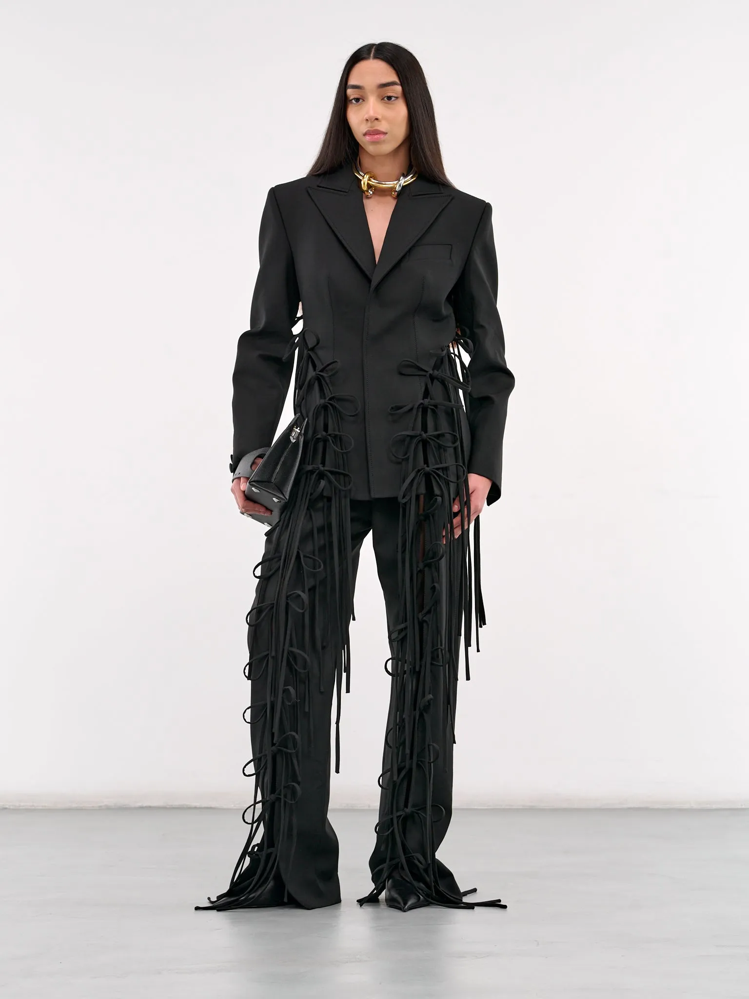 Bow Pants (PAPVBK01-BLACK)