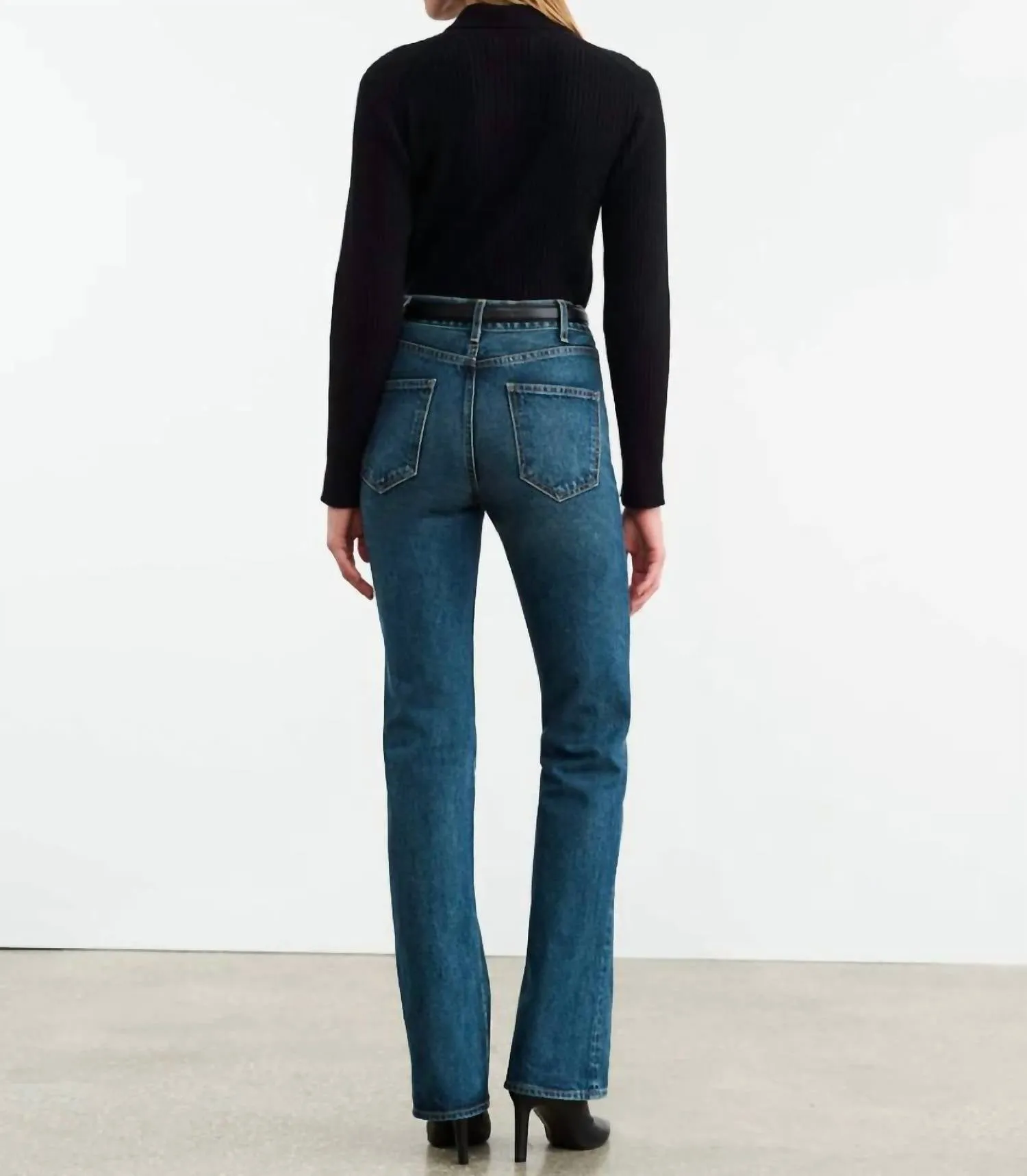 Braxton Sweater In Dark Navy