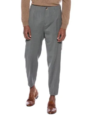 Brunello Cucinelli Technical Wool Cargo Pant