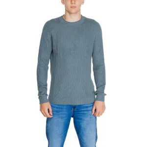 Calvin Klein Jeans Green Cotton Cotton Sweater