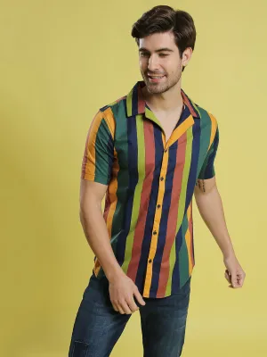 Campus Sutra Men Stylish Casual Shirt
