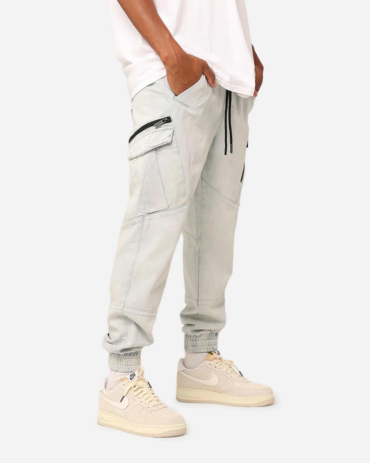 Carre Evolution XL Denim Cargo Jogger Light Blue