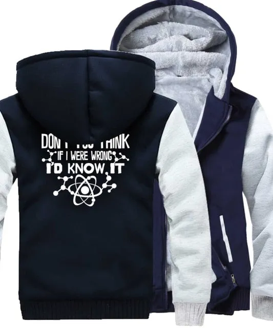 Casual Hoodies For Men High Quality Thick Fleece Winter Jackets