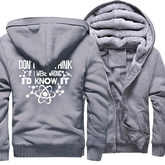 Casual Hoodies For Men High Quality Thick Fleece Winter Jackets