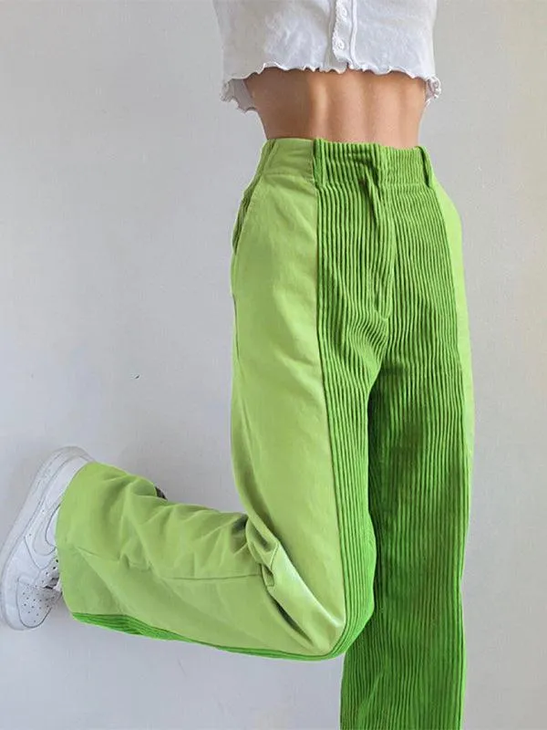 Casual Loose Corduroy Women's Pants