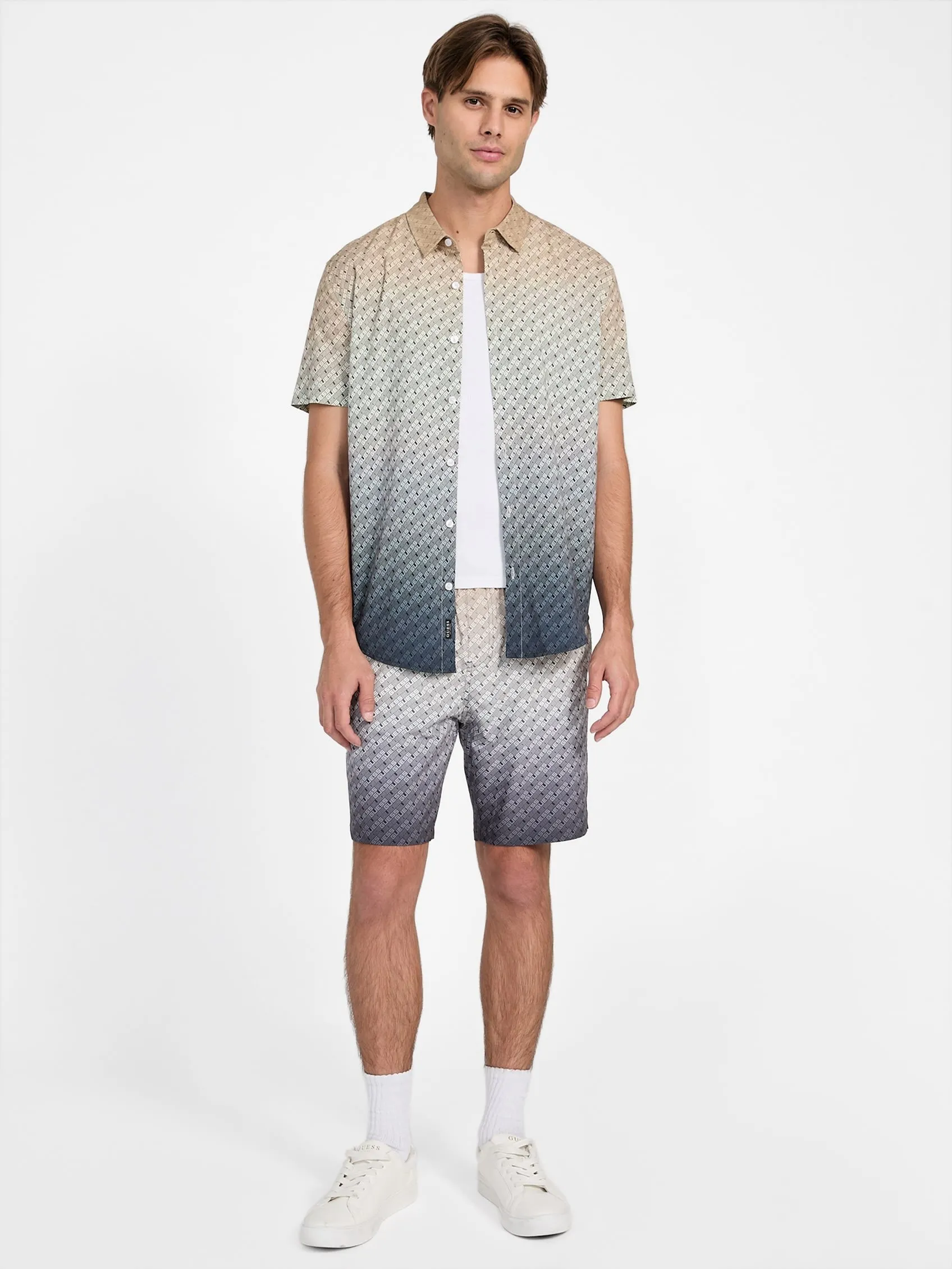 Cirillo Ombre Logo Volley Swim Shorts