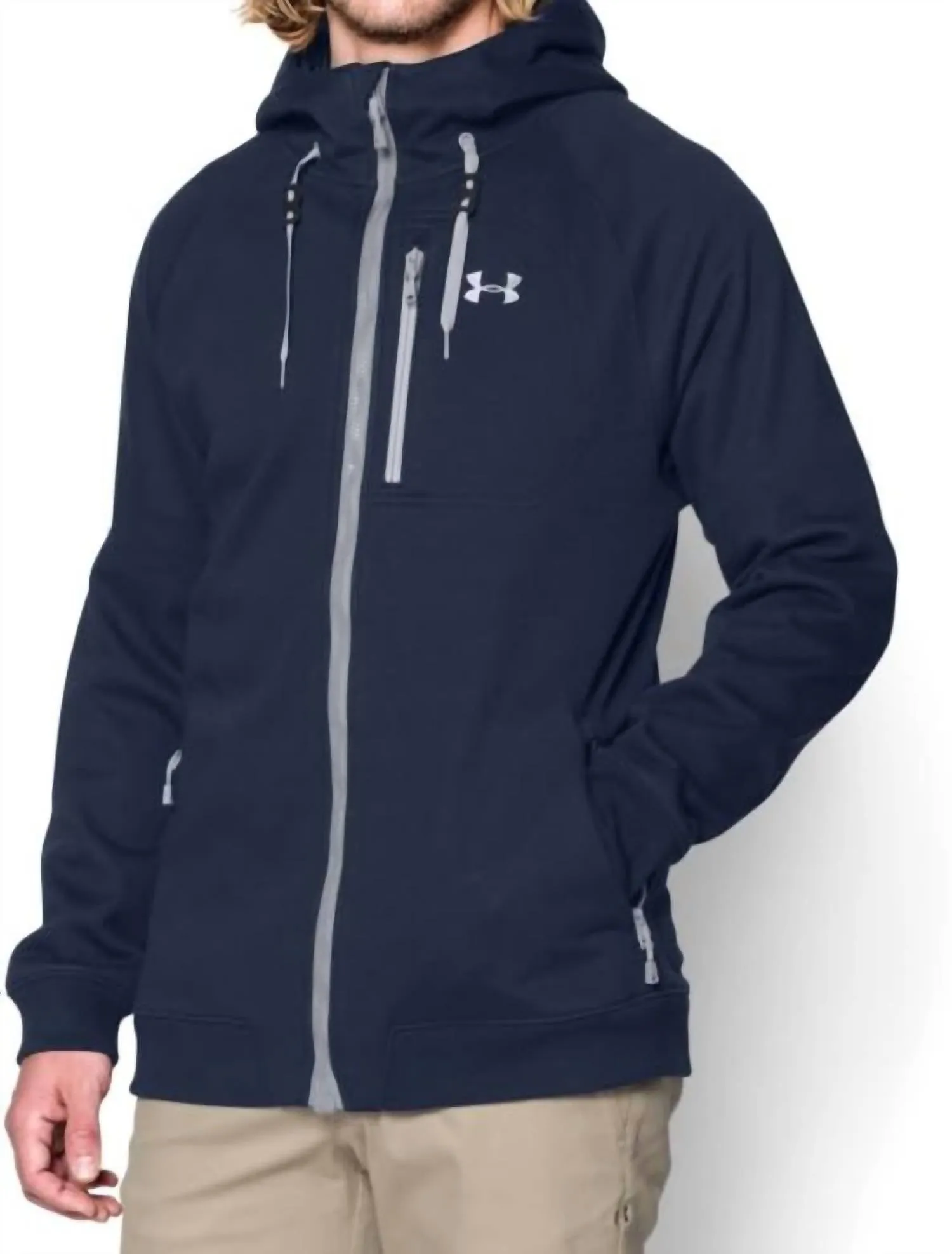 Coldgear Infrared Softershell Jacket In Steel