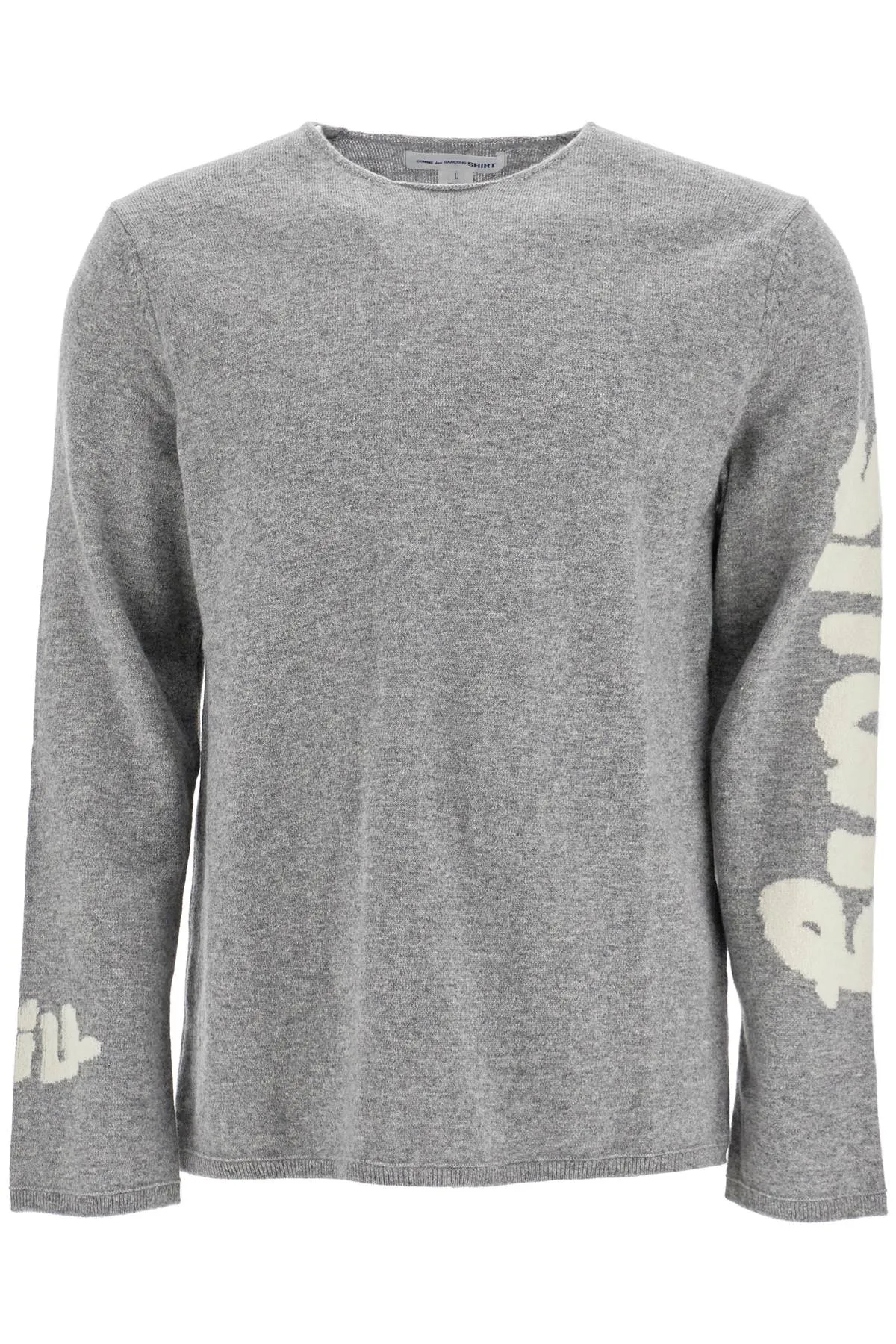Comme Des Garcons Shirt Men's Wool Jacquard Pul