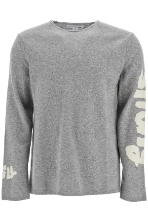 Comme Des Garcons Shirt Men's Wool Jacquard Pul