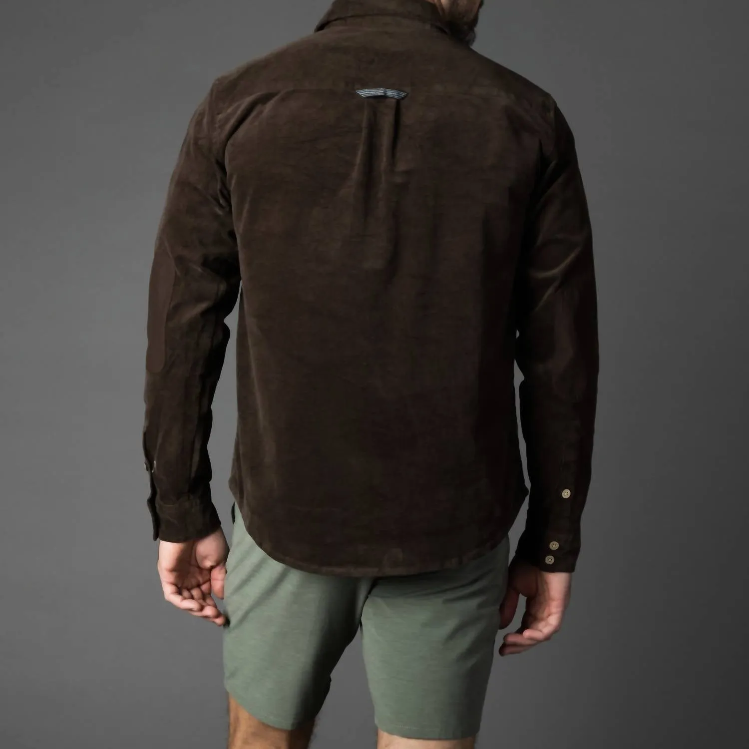 Corduroy Seasonal Shacket In Cacao