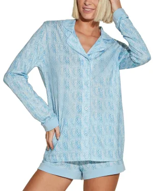 Cosabella 2pc Bella Printed Top & Boxer Set
