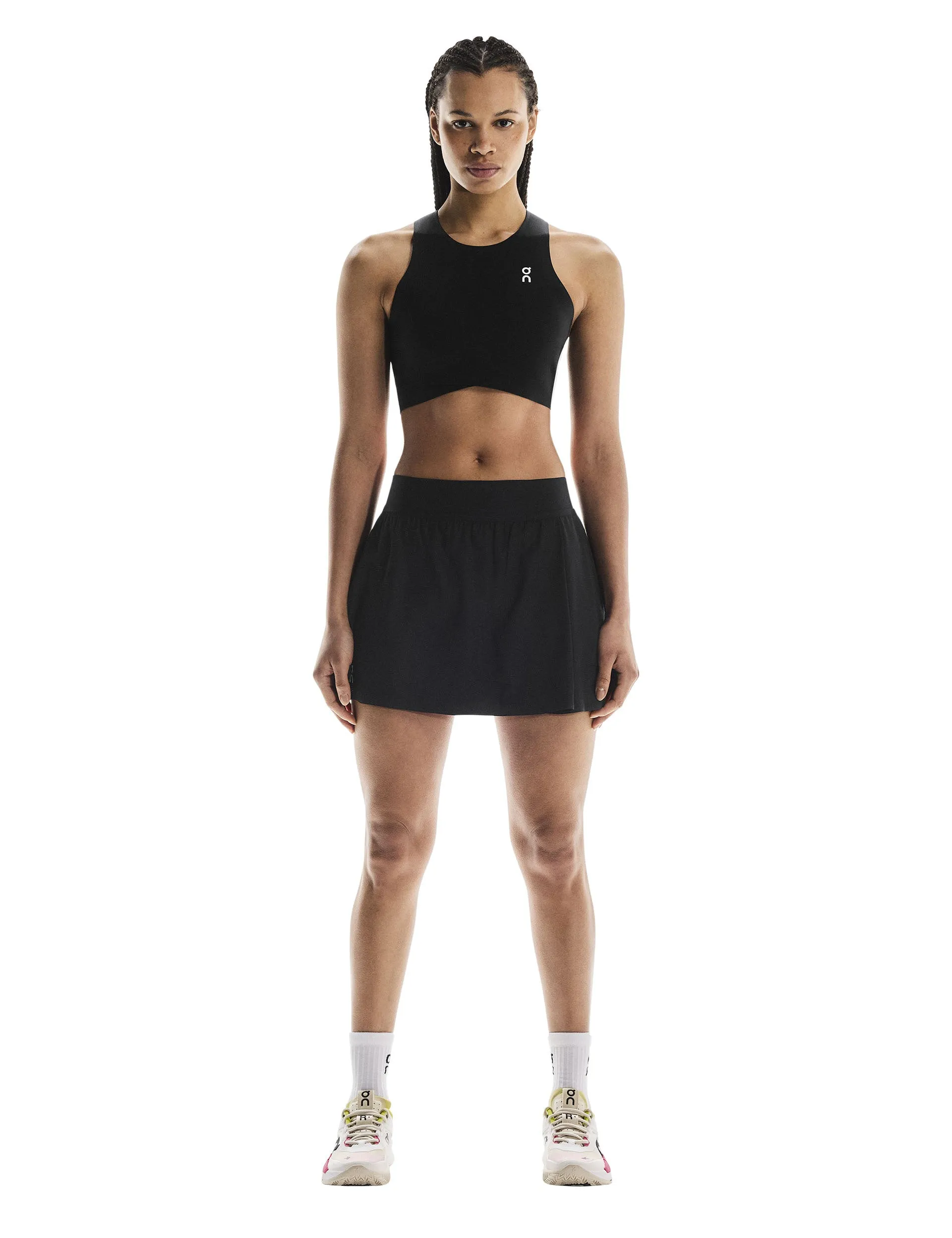 Court Skirt Pleated - Black