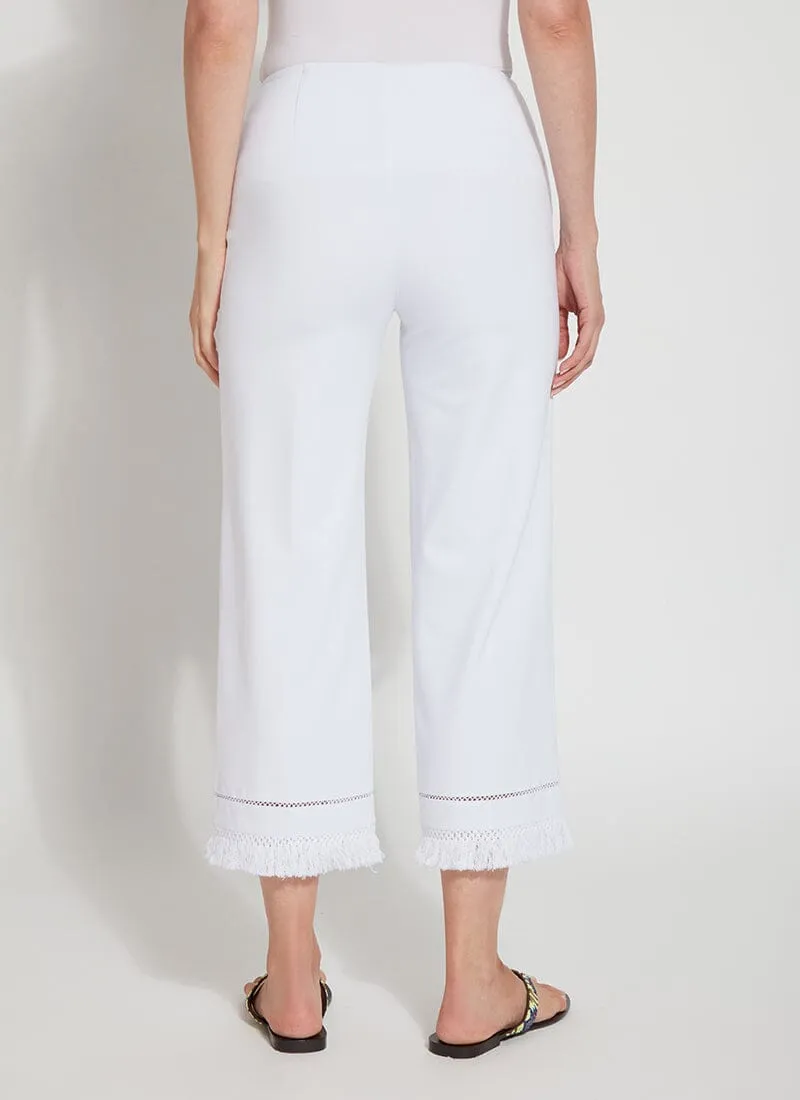 Cropped Coastal Wide Leg