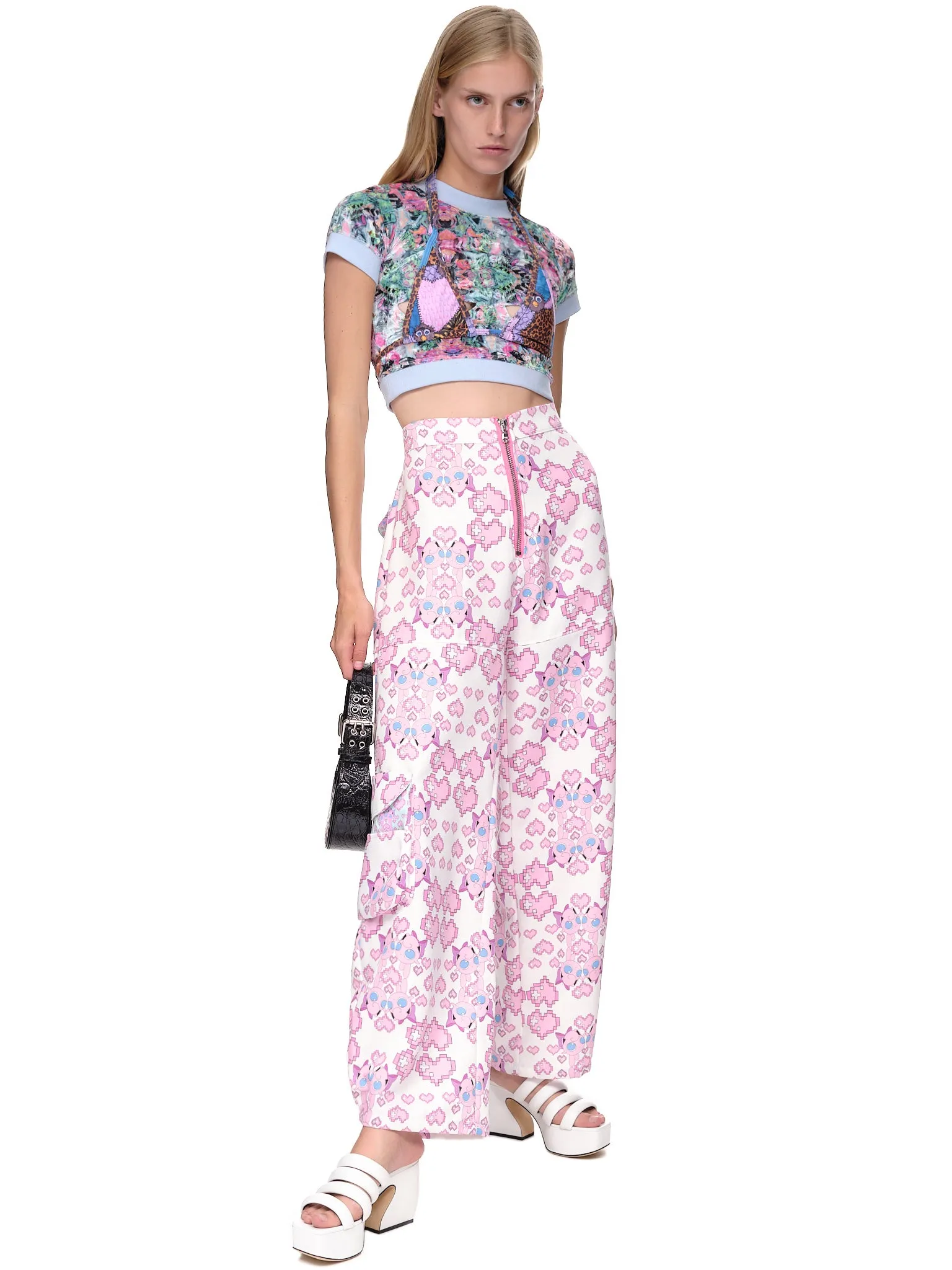 Cutout Tank Top (CG8-CUTOUT-TOP-PINK-BLUE)