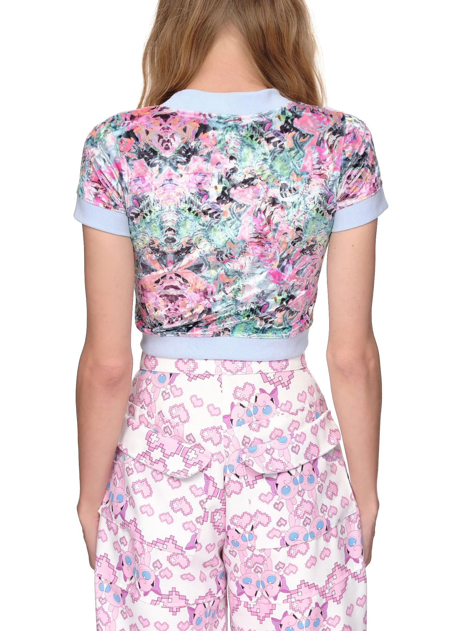 Cutout Tank Top (CG8-CUTOUT-TOP-PINK-BLUE)